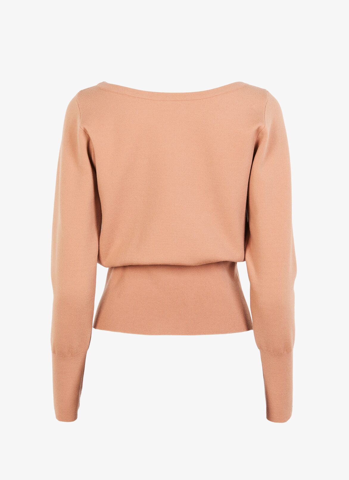 LONG SLEEVE SWEATER INGENUE NUDE ALAÏA NUDE  LONG SLEEVE SWEATER INGENUE NUDE